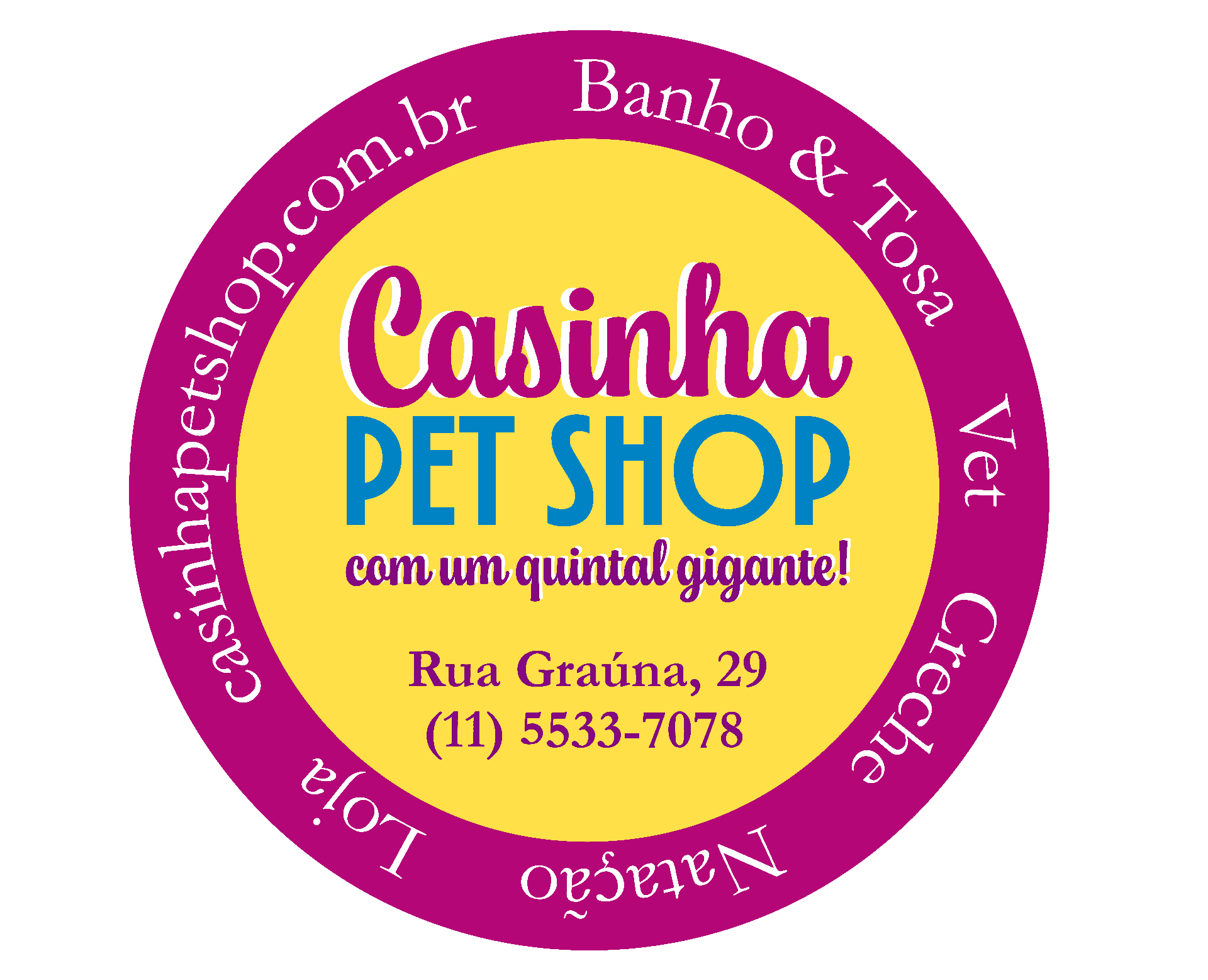 Logo Casinha Pet Shop