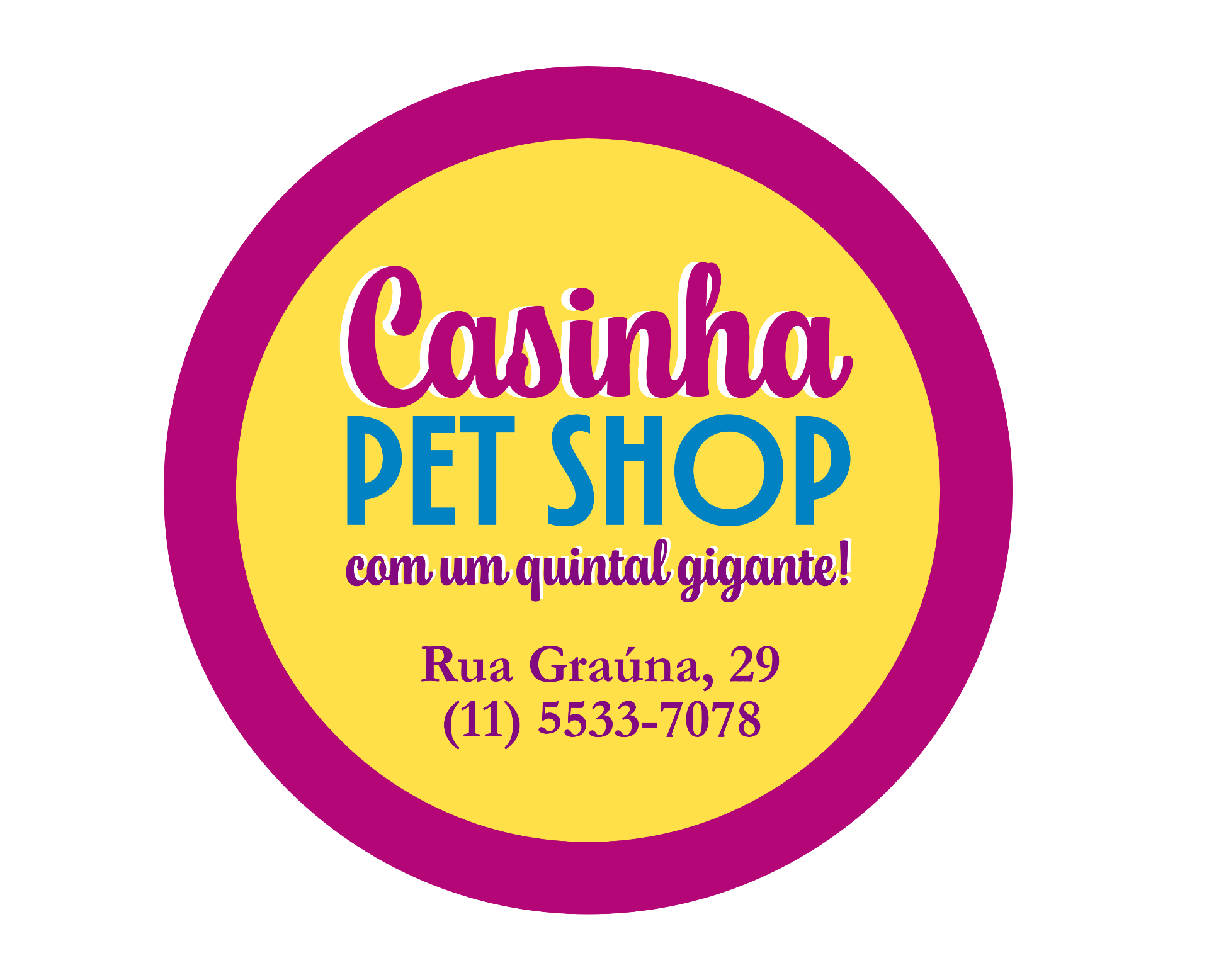 Logo Casinha Pet Shop